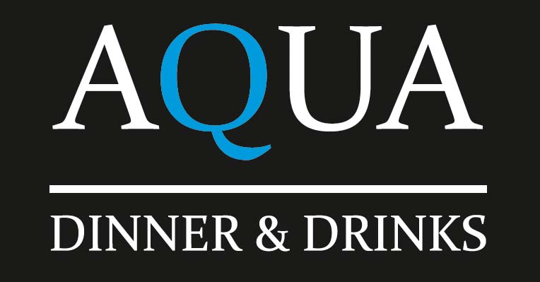 Aqua Dinner & Drink logotyp